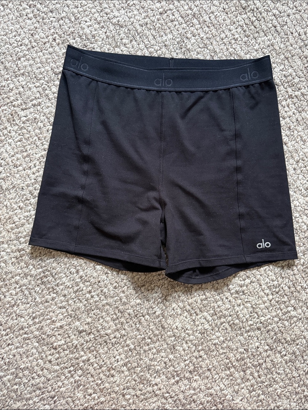 ALO Yoga Black Performance Bike Shorts